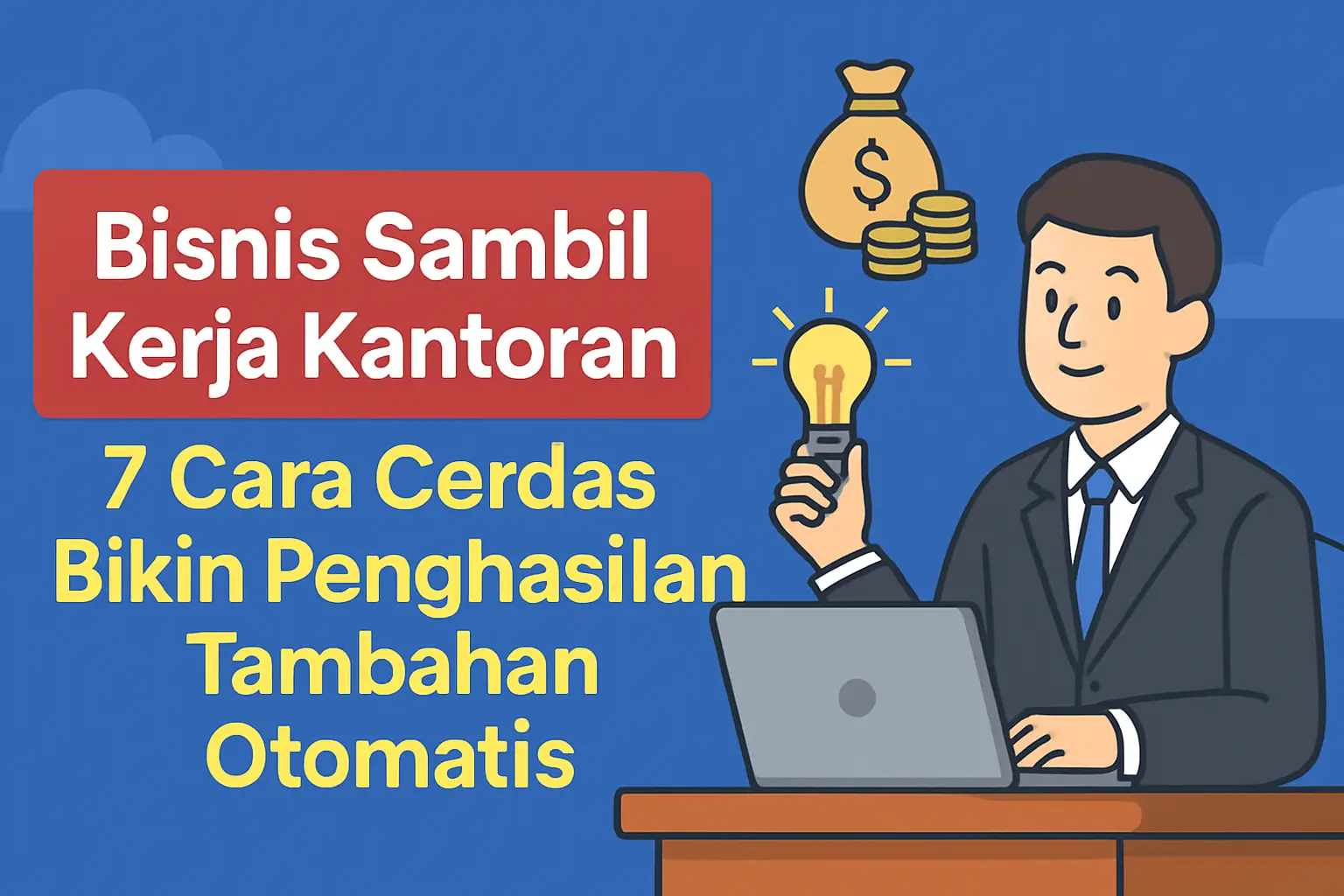 Bisnis Sambil Kerja Kantoran: 7 Cara Cerdas Bikin Penghasilan Tambahan Otomatis