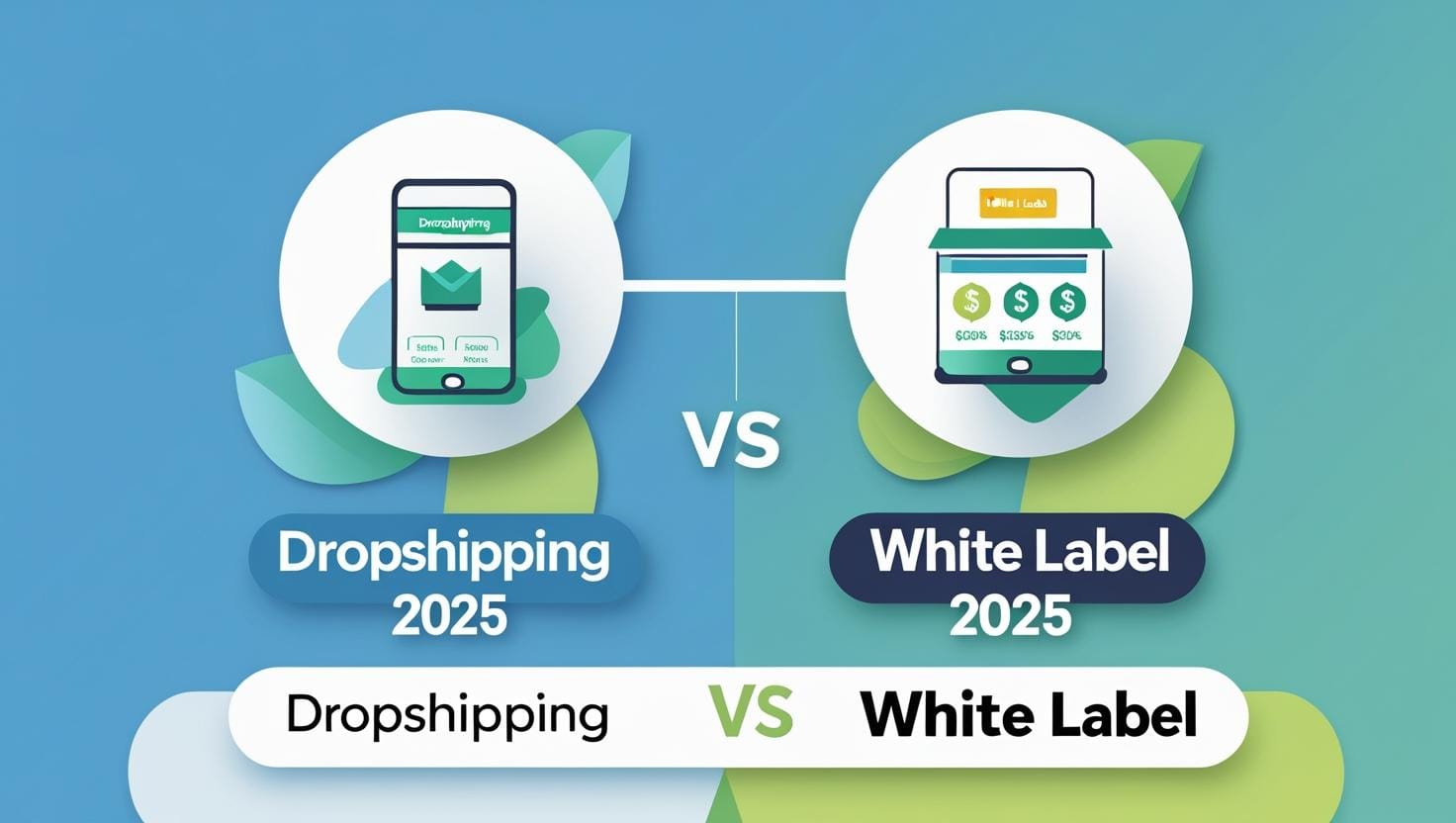 Dropshipping vs White Label: Mana Pilihan Bisnis Terbaik di Tahun 2025?